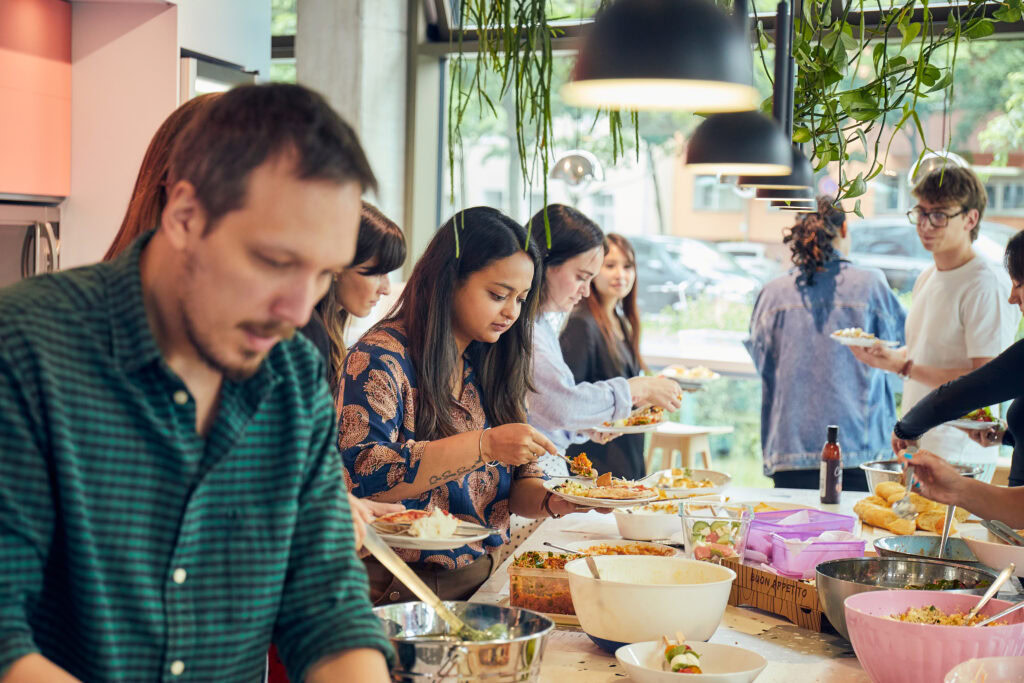 Diversity Day buffet